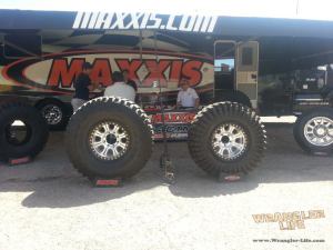 Maxxis, another vendor at the Vendor Show makes a line of incredible off-road tires