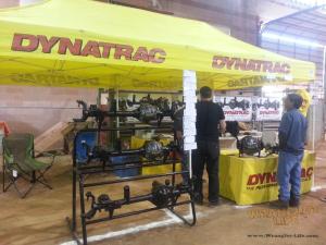 Dynatrac, one of our Vendors who donate a Pro Rock Dana 60 axle for the raffle from